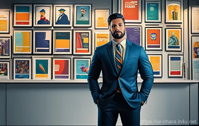 캐릭터디자인 자격증과 취업 성공 스토리 - **Prompt 2: Digital Character Creation Workflow**
    "A character designer, dressed in smart casual...