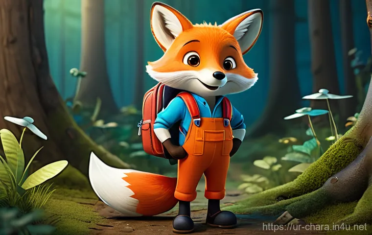 캐릭터디자인 학습에서 소셜미디어 활용법 - Prompt 1: The Joyful Explorer**